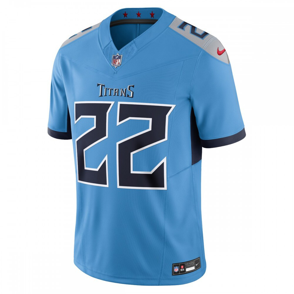 Derrick Henry Tennessee Titans Nike Vapor F.U.S.E. Limited Jersey - Light Blue-GridironStore